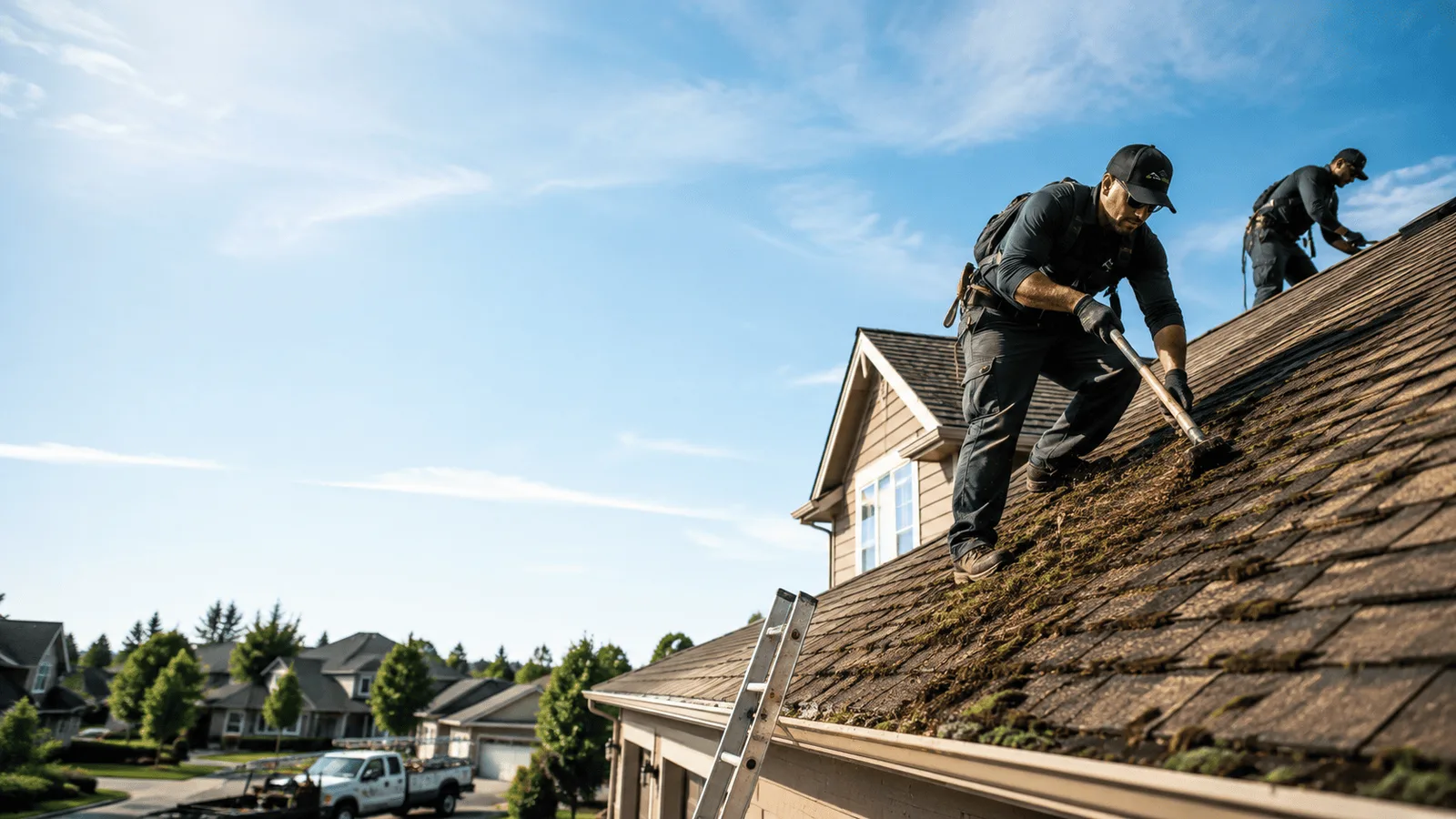 Roof Moss Removal in Lavelle, PA near me